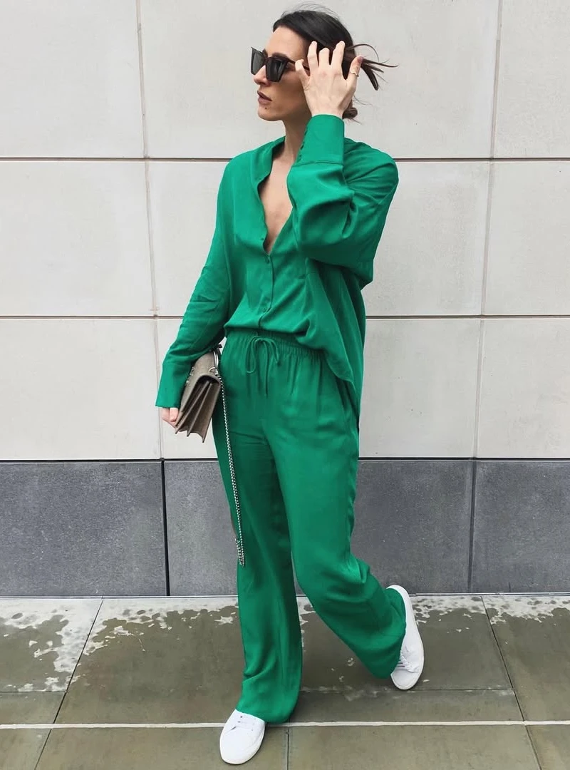 Relaxed Green Co-Ord