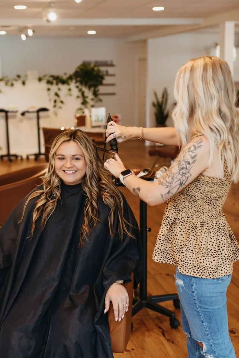 Salon Stylist at Work