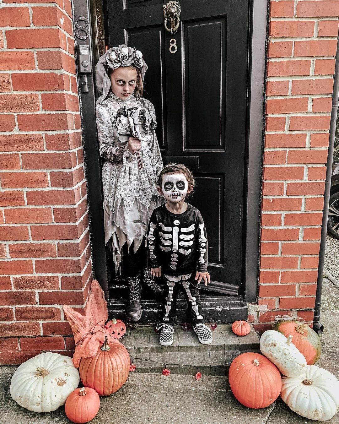 Skeleton Bride and Mini Skeleton