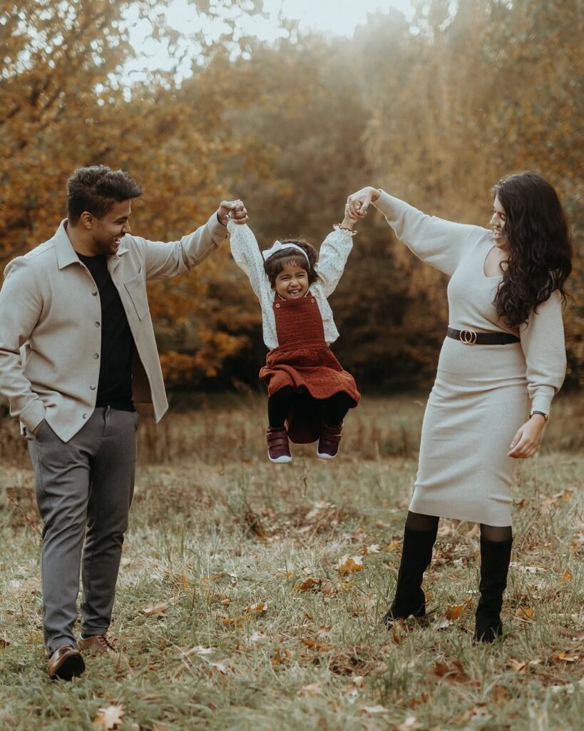 Warm Autumn Family Look