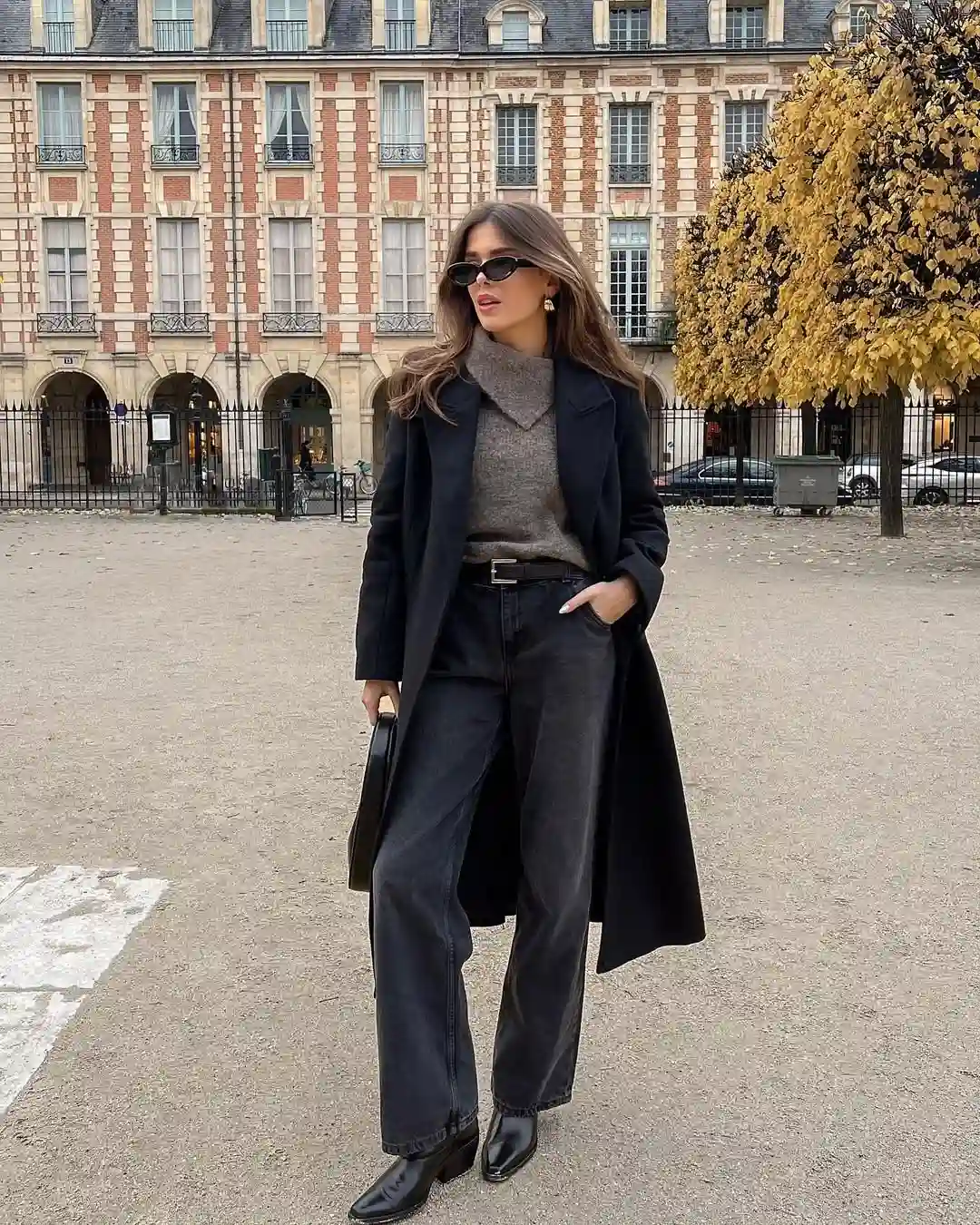 The Noir Wool Coat Ensemble