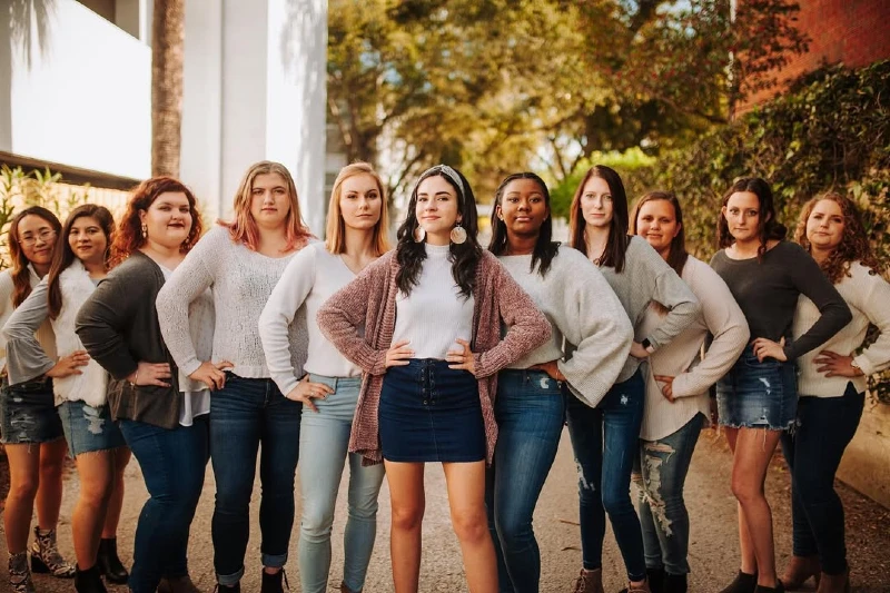 The Power Pose Group Look