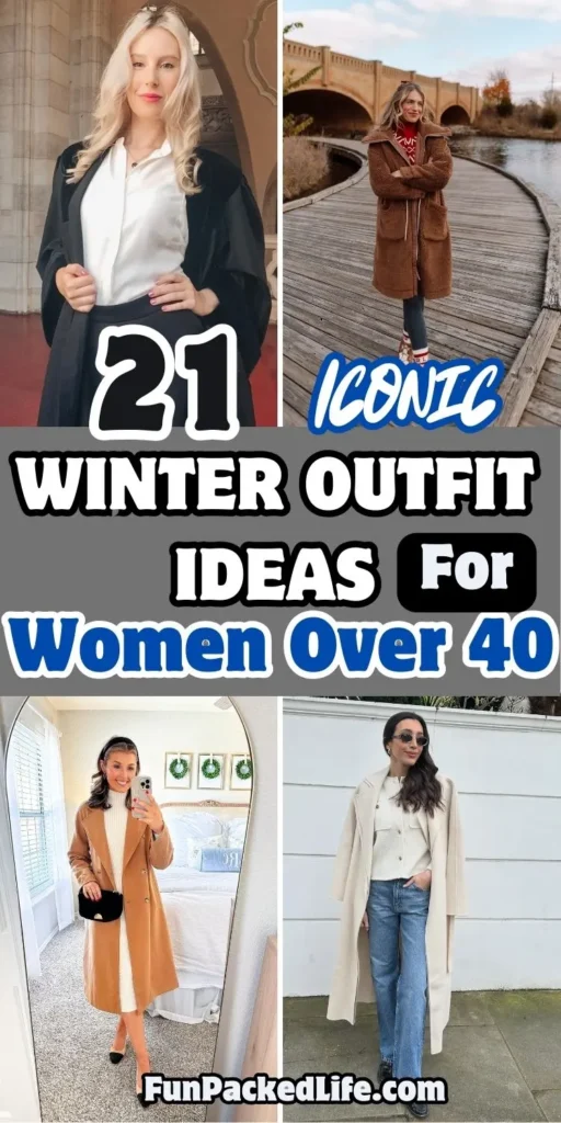 Winter Outfit Ideas for Women Over 40