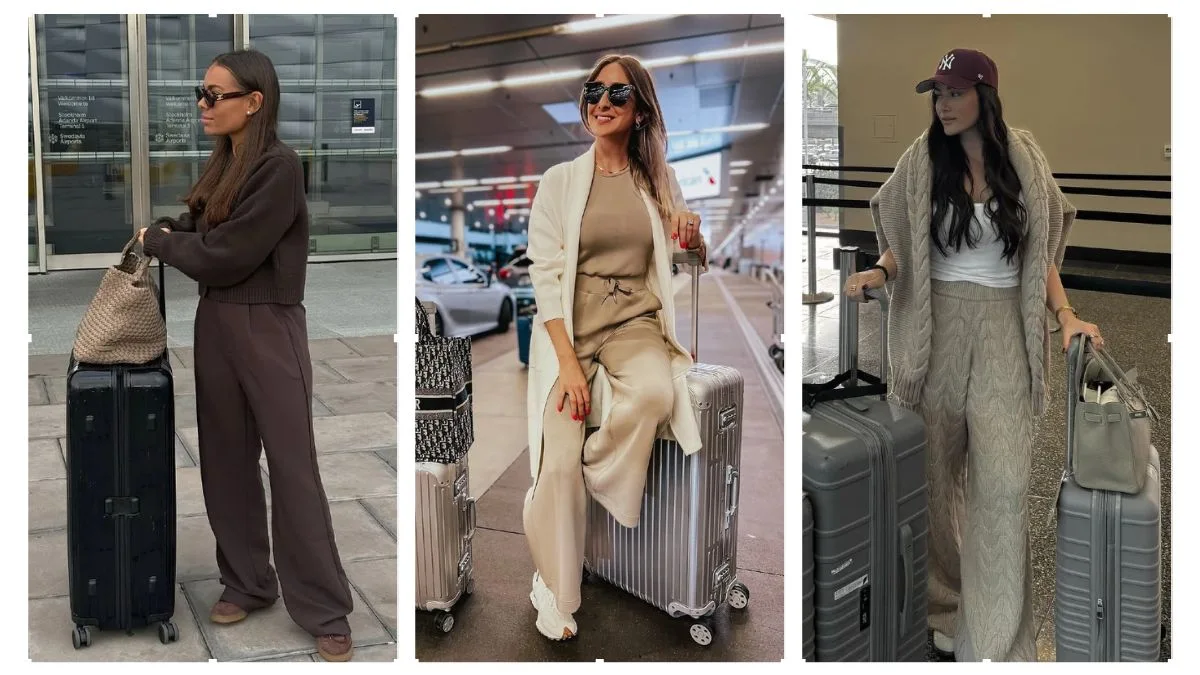 Winter Travel Outfit Ideas For Long Flight