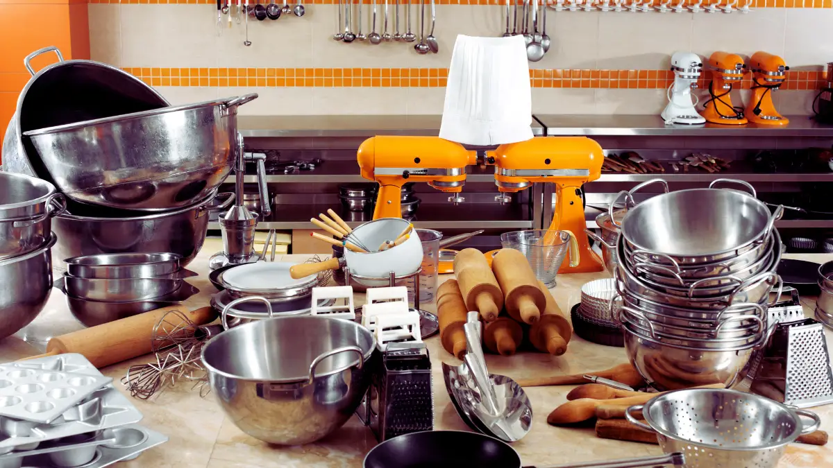 Choose Wooden, Silicone, or Metal Utensils