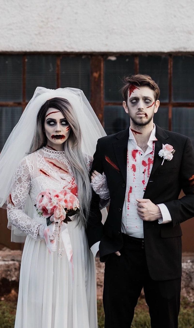 Zombie Bride and Groom