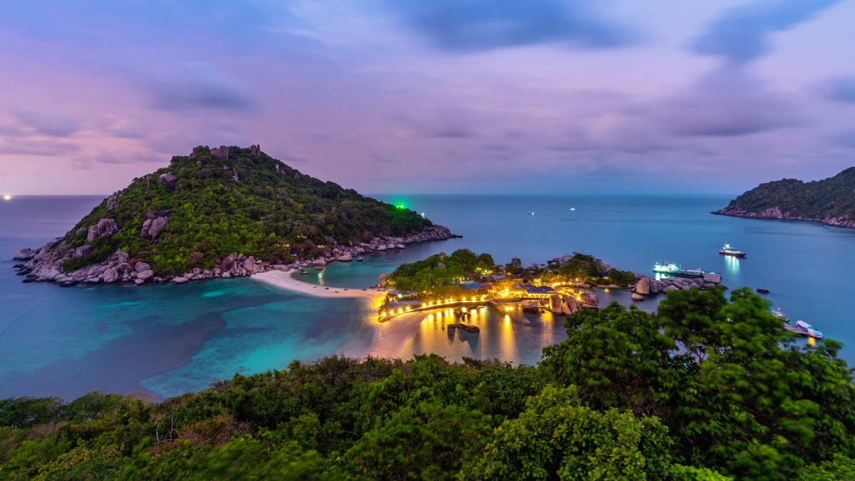 koh nangyuan island surat thani thailand