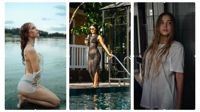 wetlook photoshoot ideas